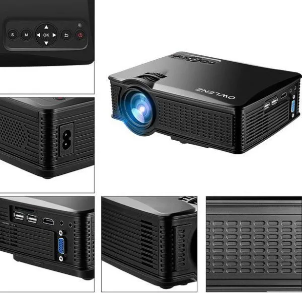 LED Projector Video Projecteur Portable WIFI LED – Image 11