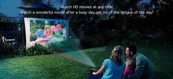 LED Projector Video Projecteur Portable WIFI LED – Image 13