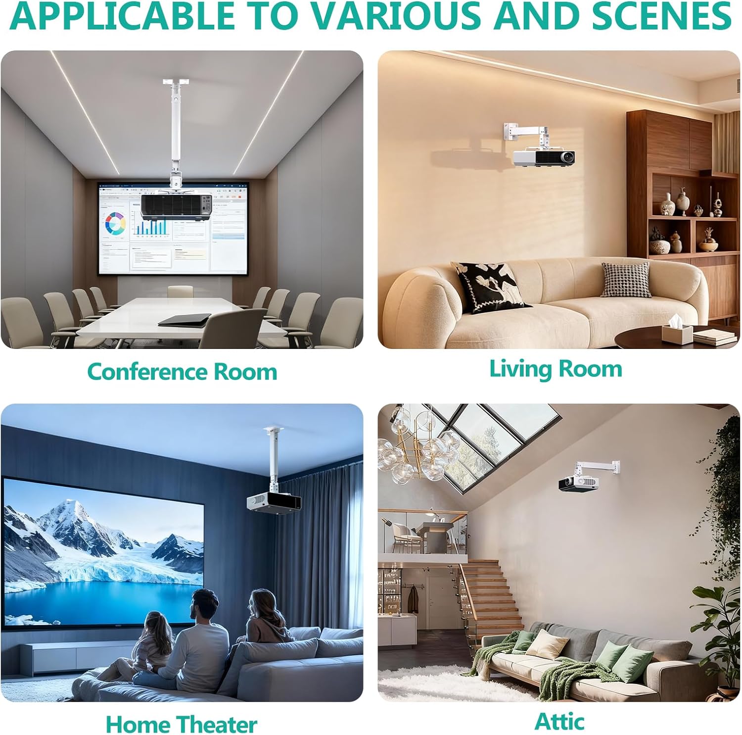 Universal Projector Support Sheer S15 43-65 cm – Image 8