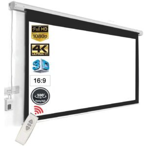 Owlenz E50 écran de projection motorisé 16:9 100 pouces