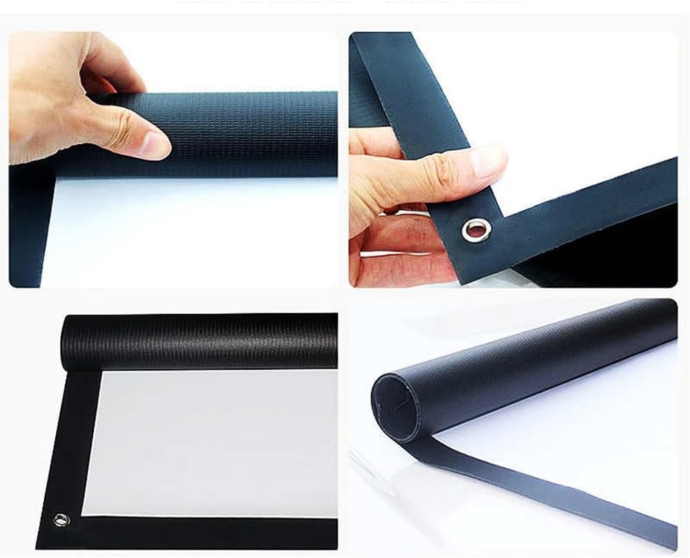 E21 Roll Up Écran de projection 120 pouces 266 x 150 cm – Image 8