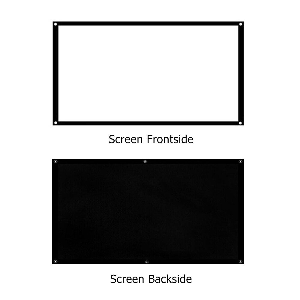 E21 Roll Up Écran de projection 120 pouces 266 x 150 cm – Image 18