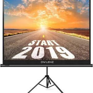 E35 Écran de Projecteur Portable Avec Trépied 180x180cm