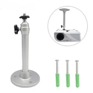 M3 Support de projecteur mural réglable à 360 degrés