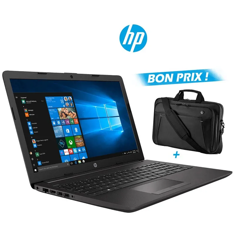 PC Portable HP 250 G7 – Intel Core i3 10th Génération – Avec Sacoche