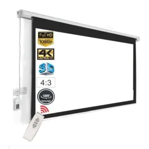 E61 Écran Motorisé 4:3 120 Pouces 240 x 180 cm