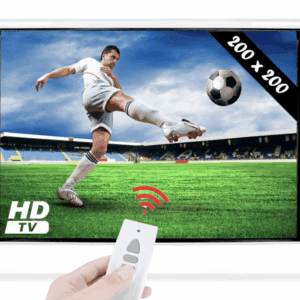 E200 Écran Motorisé 1:1 Carré 2x2m