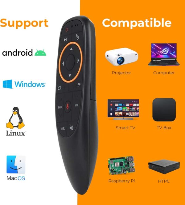 Télécommande Sans Fil G10 Air Mouse Pour les Projecteurs