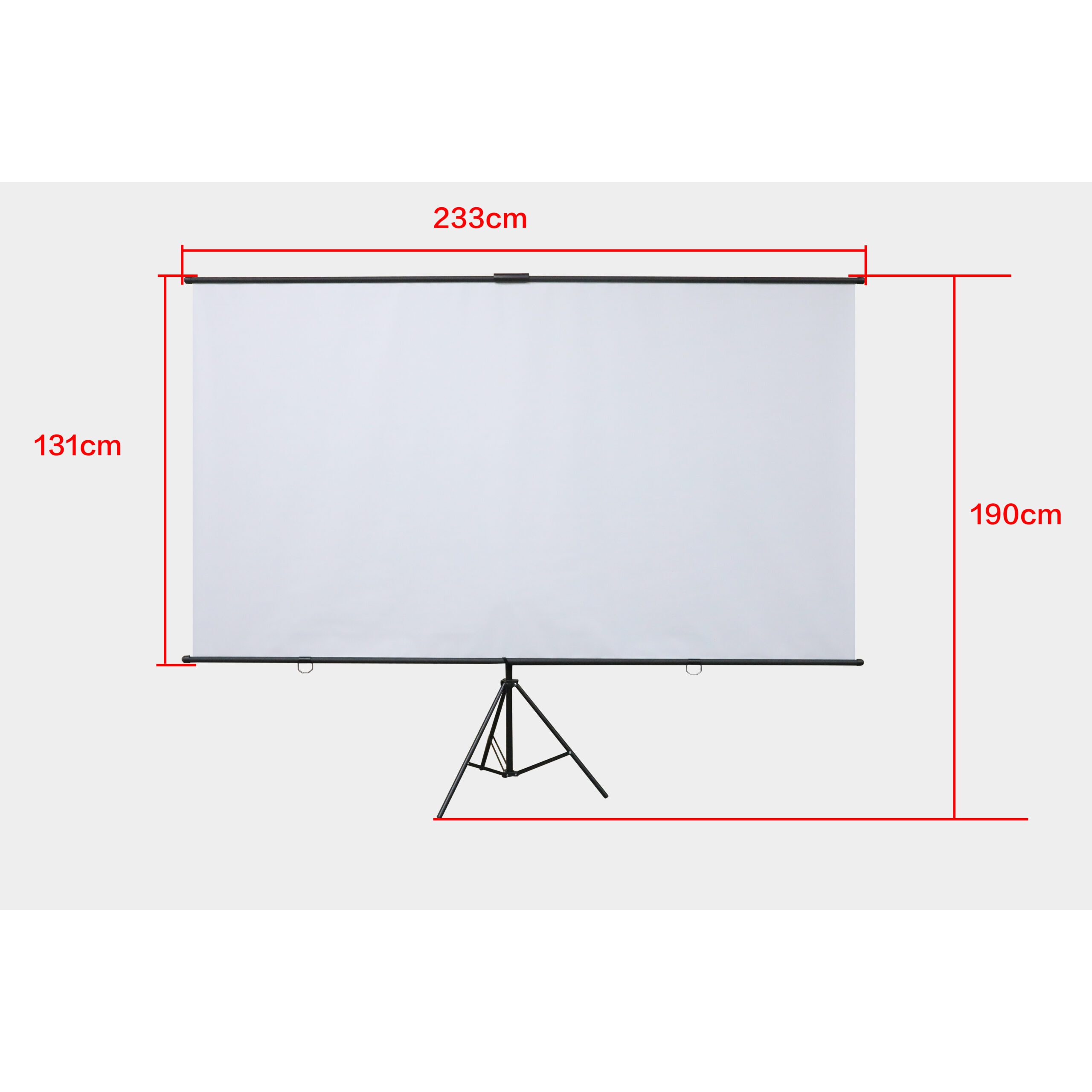 T100 Écran de Projection Versatile Trépied (233 x 131cm) 100" 16:9 – Image 4