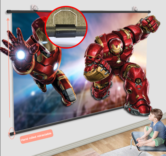 T100 Écran de Projection Versatile Trépied (233 x 131cm) 100" 16:9 – Image 11