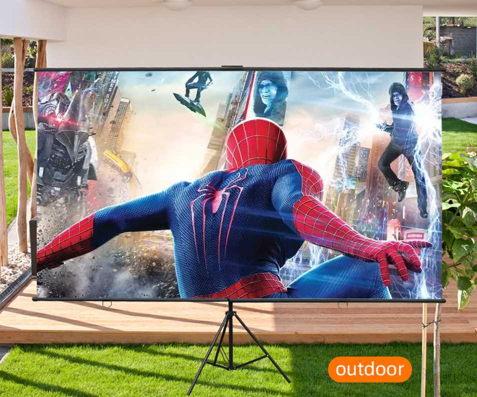 T100 Écran de Projection Versatile Trépied (233 x 131cm) 100" 16:9 – Image 13