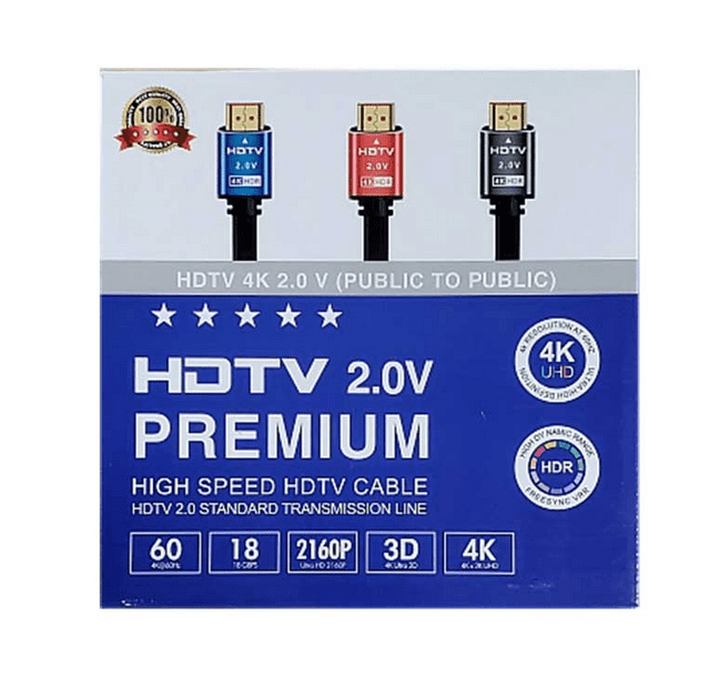 Câble HDMI 4K Haute Vitesse HDTV 2.0v 20M